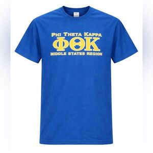 PHI THETA KAPPA Greek Letter College Fraternity T-Shirt Men’s Size Medium